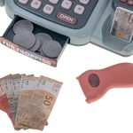 Cash register shopping basket terminal