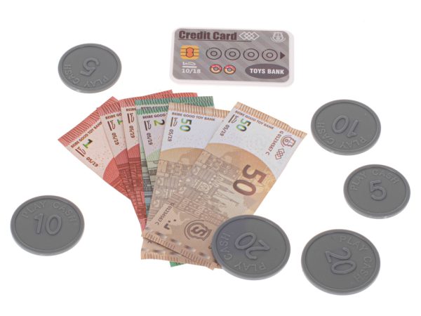 Cash register shopping basket terminal