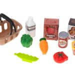 Cash register shopping basket terminal