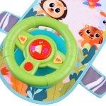 Interactive steering wheel for the car melodies HOLA
