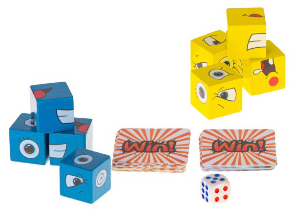 Creative blocks challenge changing face in a can