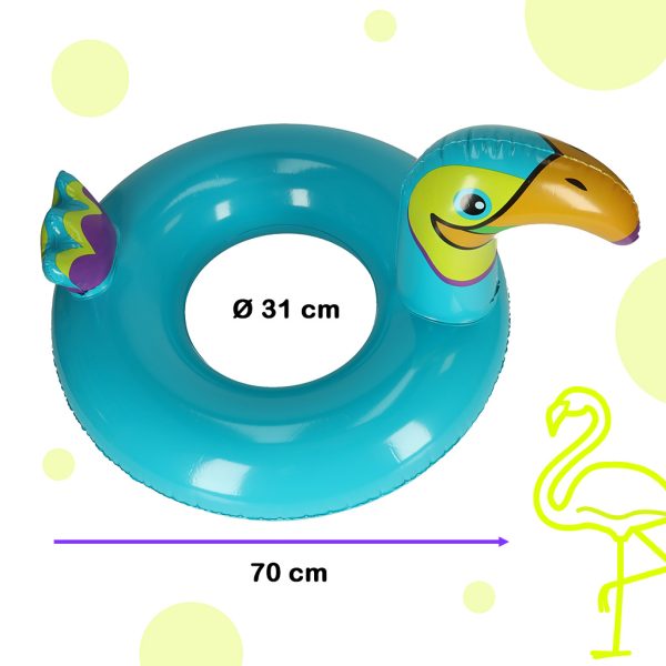Inflatable swimming wheel Toucan 89cm