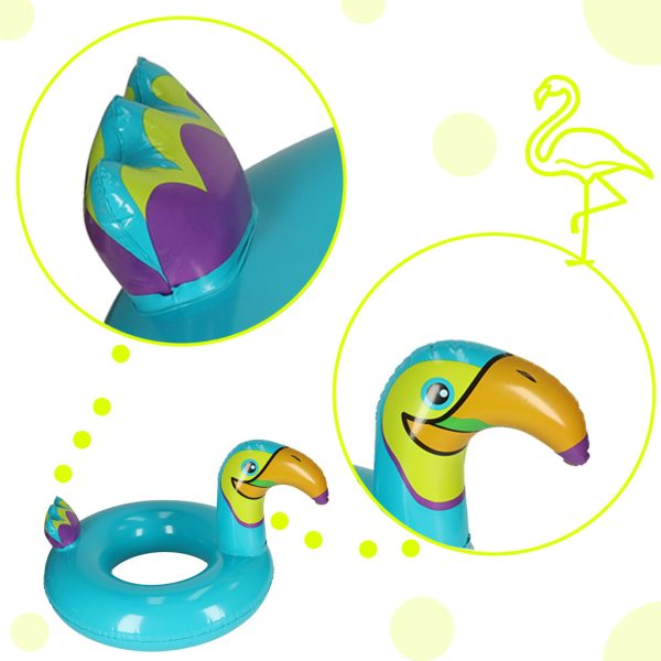 Inflatable swimming wheel Toucan 89cm