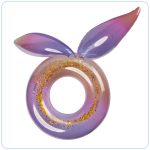 Inflatable wheel with glitter XXL