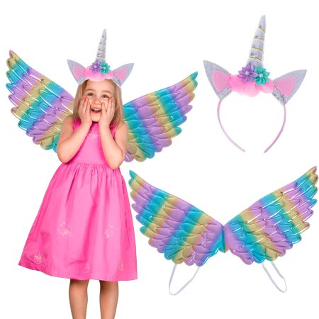 Unicorn wings costume headband