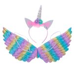 Unicorn wings costume headband