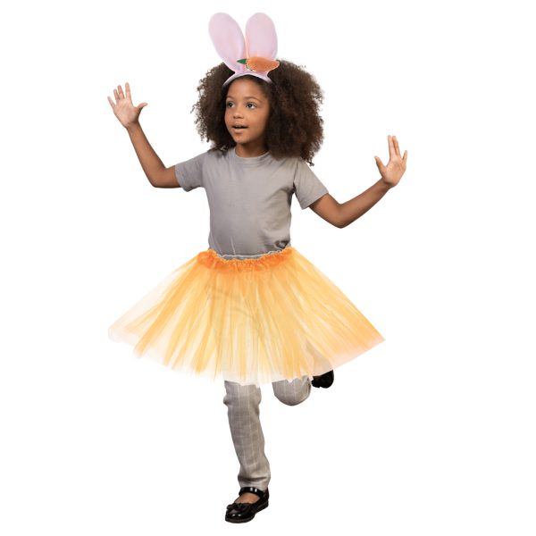 Bunny costume skirt headband carrot