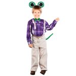 Costume headband bow tie tail set frog