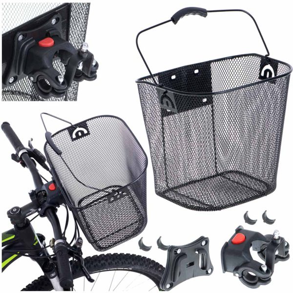 Bicycle basket front metal at skinstars.lt