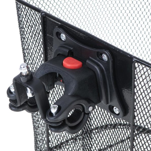Bicycle basket front metal