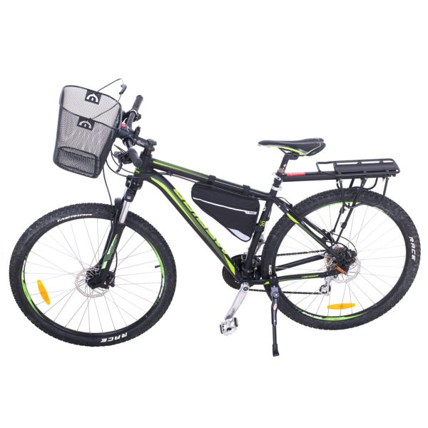 Bicycle basket front metal