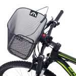 Bicycle basket front metal