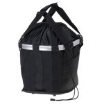 Front basket bicycle basket folding cover click black