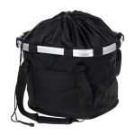 Front basket bicycle basket folding cover click black