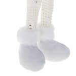 Christmas gnome with beard white 47cm