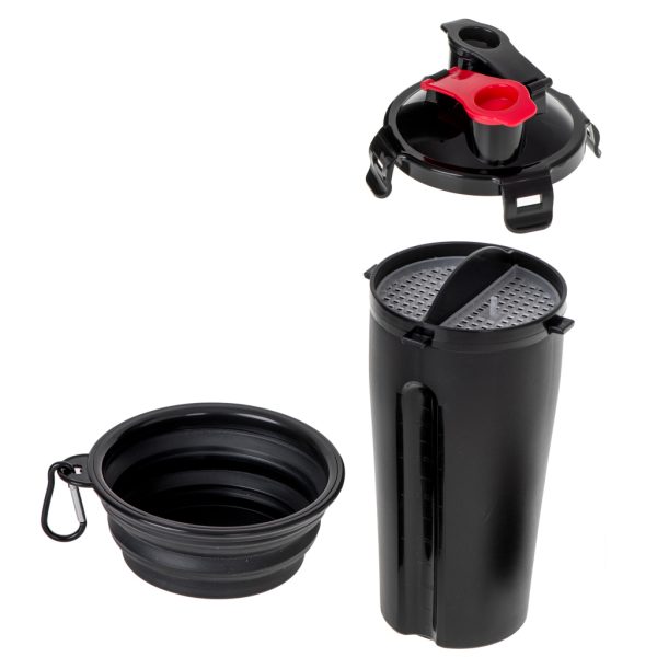 Double drinker for water and food