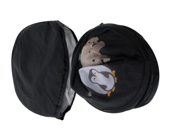 Static curtain sunshade car window cover monkey