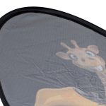 Static sunshade curtain car window cover giraffe
