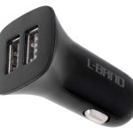 L-BRNO car charger Dual USB + Type-c black