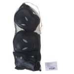 L-BRNO knee elbow wrist protectors roller bike scooter set black