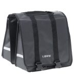 Bicycle pannier bag double two-chamber side for bicycle holder, L-BRNO