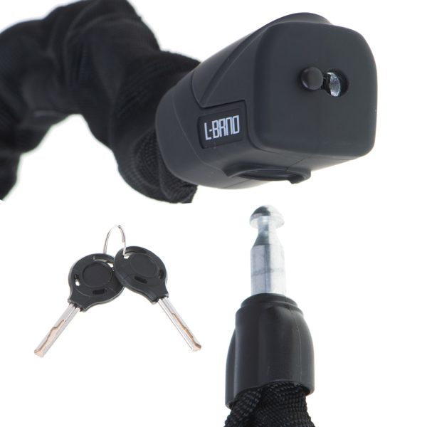 Bicycle safety lock with key 90 cm L-BRNO