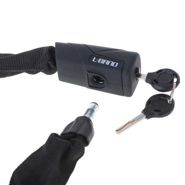 Bicycle safety lock with key 90 cm L-BRNO