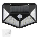 Solar motion and dusk sensor lamp 100 LED