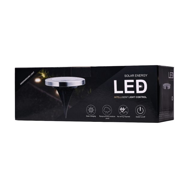 Solar garden LED ground invasion lamp 12pcs