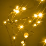 LED decorative wire lights 10m 100LED warm white