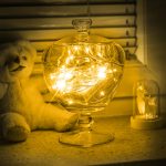 LED decorative wire lights 10m 100LED warm white