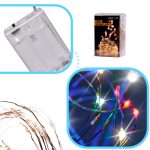 LED garland of 100 lights 10m
