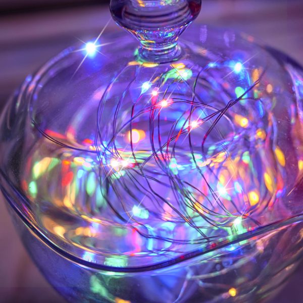 LED garland of 100 lights 10m