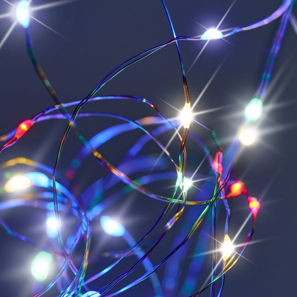 LED garland of 100 lights 10m