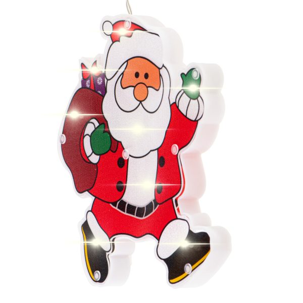 LED pendant lights Christmas decoration Santa with gifts