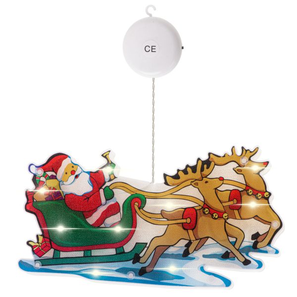 LED pendant lights Christmas decoration Santa's sleigh