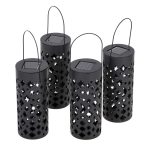 Solar lantern lamp stars moons 4pcs.