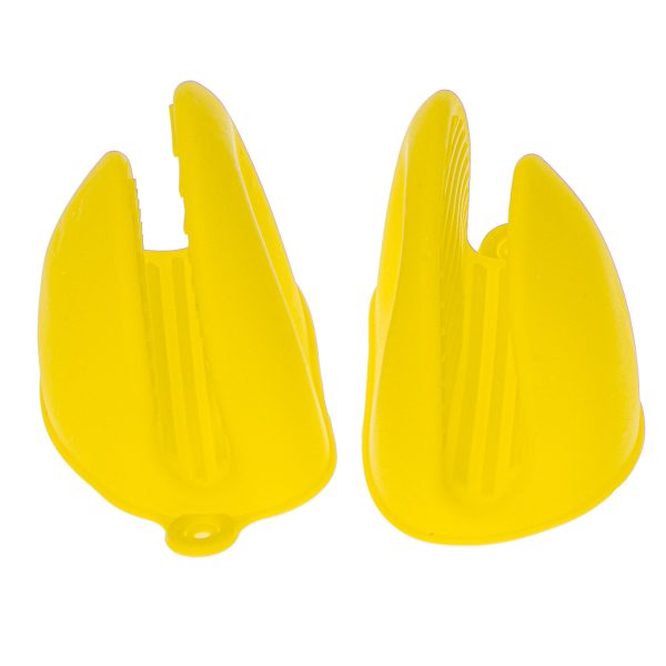 Heat silicone kitchen glove yellow 2 pieces