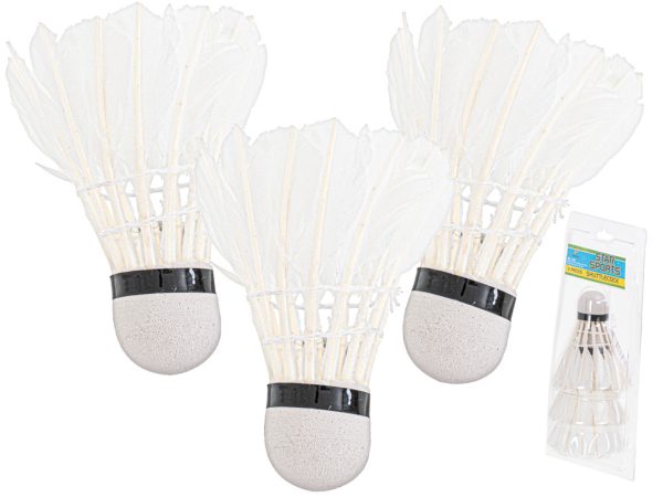 Badminton feather darts 3pcs at skinstars.lt