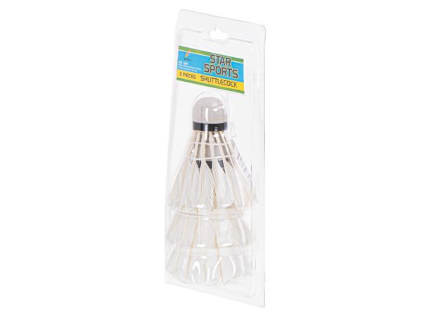 Badminton feather darts 3pcs