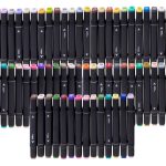 Double-sided alcohol markers in case 48 pieces