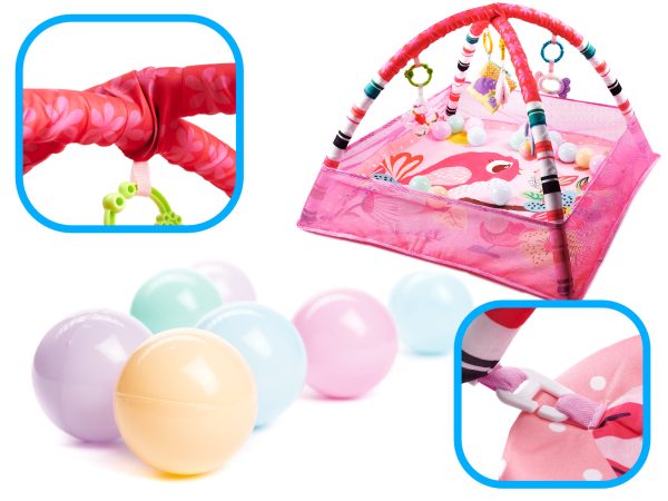 Educational mat for baby 76 x 76 cm