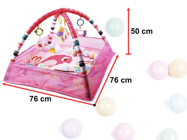 Educational mat for baby 76 x 76 cm