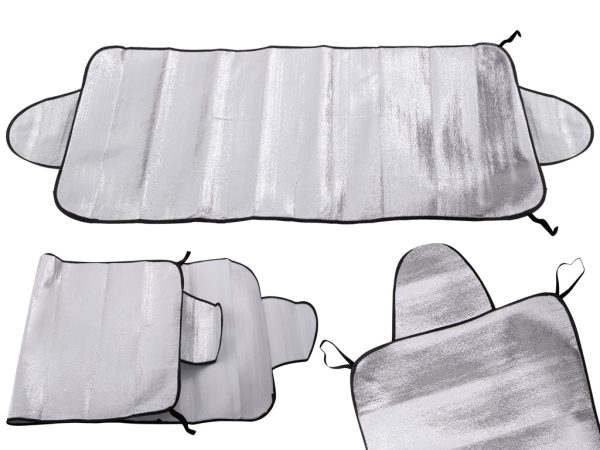 Anti-frost windscreen cover mat