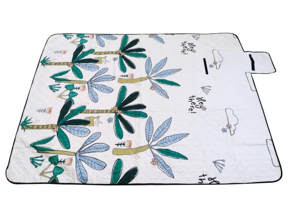 Beach mat picnic blanket camping palm trees 200x200