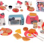 Microwave toaster mixer vegetables + accessories