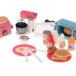 Microwave toaster mixer vegetables + accessories