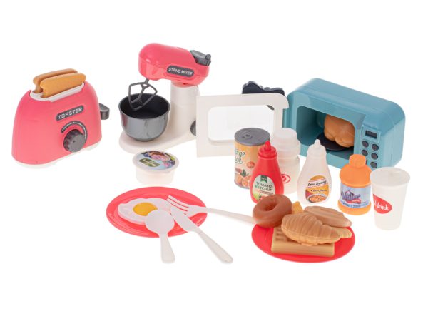 Microwave toaster mixer vegetables + accessories