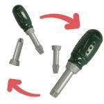 Workshop tools belt hammer saw set