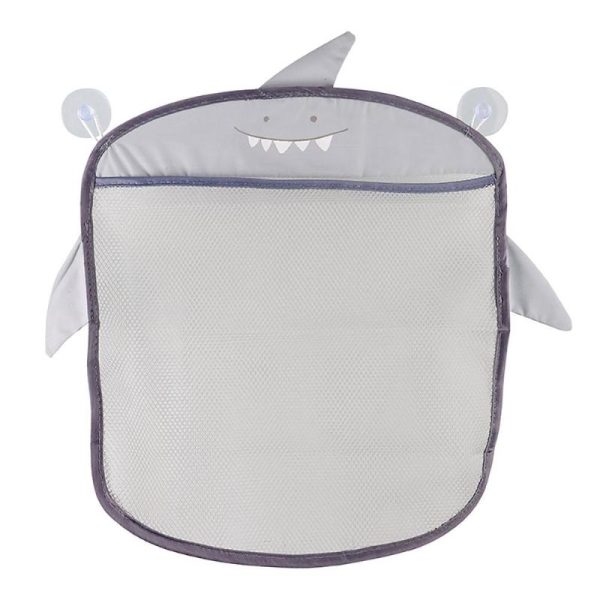 Bath toy organiser container grey